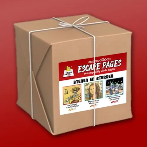 Pakket Escape Pages  - Stenen en sterren