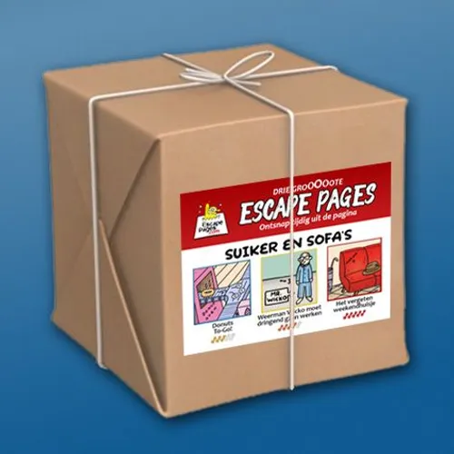 Pakket Escape Pages  - Suiker en sofa's
